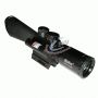 Teropong Senapan Riflescope Airsoft Spike M8 LS 3.5-10x40E Red Laser