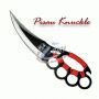 Pisau Belati Knuckle Persia Hitam