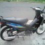 Jual supra fit 2007 hitam biru