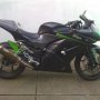 Jual Ninja 250r tahun 2009 hitam doff full modif [pensiun]