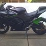Jual Ninja 250r tahun 2009 hitam doff full modif [pensiun]
