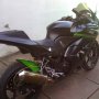 Jual Ninja 250r tahun 2009 hitam doff full modif [pensiun]