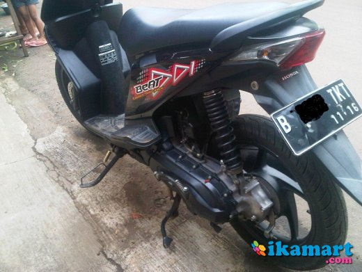Jual Honda Beat Hitam Tahun 2011 Bulan 11 Jakarta Timur Motor Bekas Honda Beat