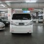 Jual Toyota Vellfire Z Audioless, Putih Mutiara, 2011