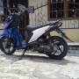 Jual butuh honda beat biru 2011 plat B depok