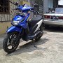 Jual butuh honda beat biru 2011 plat B depok