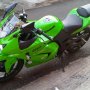 Jual Kawasaki Ninja 250r 2009 Hijau mulus