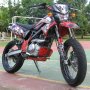 Jual Kawasaki D Tracker 150 Red Modif Supermoto 