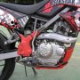 Jual Kawasaki D Tracker 150 Red Modif Supermoto 