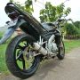 yamaha vixion hitam,modif mantab