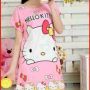 DSHK28 - Dress Hello Kitty Pink Big Face 