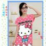 DSHK29 - Dress Hello Kitty Pink Love Full Print 