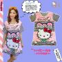 DSHK30 - Dress Hello Kitty Cute Stripe 