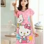 DSHK33 - Dress Hello Kitty Dot Pink Star 