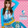 JKDR7 - Jaket Doraemon Blue Yellow