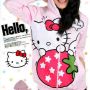 JKHK87 - Jaket Hello Kitty Pink Strawberry 