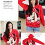 JKMK2 - Jaket Minnie Mouse Red Shoes 