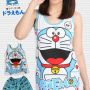 STDR16 - Setelan Tanktop Doraemon Neko