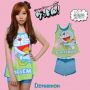 STDR44 - Setelan Tanktop Doraemon Angel 