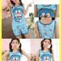 STDR64 - Setelan Tanktop Doraemon Full Print