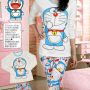 STDR71 - Setelan Celana Panjang Doraemon Full Print 