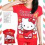 STHK116 - Setelan Hello Kitty Lucky Red 