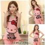 STHK181 - Setelan Tanktop Hello Kitty Good Time 