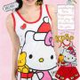 STHK93 - Setelan Kitty Tanktop Christmas