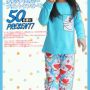 STKDDR6 - Setelan Kids Doraemon Emotion Celana Full Print 