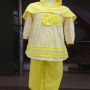 STKDK119 - Setelan Anak Muslim Yellow 2Flower