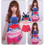 STST12 - Setelan Tanktop Stitch Stripe Pink