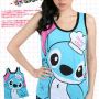 STST6 - Setelan Tanktop Stitch Super Chef 