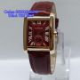 CARTIER Leather Strap (RG) For Ladies