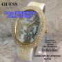 GUESS BATIK Leather Gold White