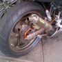 JUAL NINJA 150RR HITAM 2008 FULL MODIF