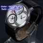 Swiss Army Triple Time Leather Strap (WHBR)