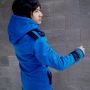 jaket japan A7 Biru