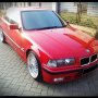 Jual Santai BMW 318 e36 th 1996 MT warna merah