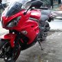 Jual Kawasaki Ninja 650 2012 Merah Super Gress