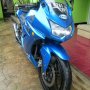 Jual ninja 250 biru 2010 ori biru mulus Plat D