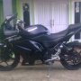 Jual kawasaki ninja 250 2009 hitam km rendah 