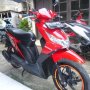 Jual Honda Beat 2010 Akhir Merah KM 5700