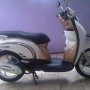 Jual Honda Scoopy Putih-Beige 2012 bln Agustus