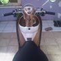 Jual Honda Scoopy Putih-Beige 2012 bln Agustus