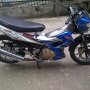 Jual Satria F 2011 biru putih or Mio Soul 2010 biru itam 2nd