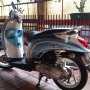 Jual Honda Scoopy thn. 2011 Warna Biru Putih