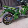 Jual Yamaha Xeon 125cc Hijau Full modif thn 2012 