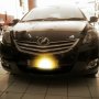 Toyota New Vios 2007 MT black kondisi ok