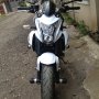 Jual KAWASAKI ER6N 650cc PUTIH.... BANDUNG