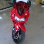 jual cepat ninja 250cc tahun 2012 warna merah,bekasi